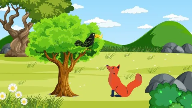 crow and fox
